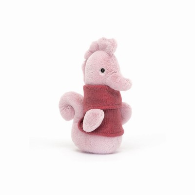 Jellycat Cozy Crew Seahorse Australia | 963174IEZ